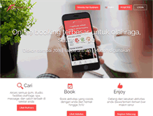 Tablet Screenshot of fitnesia.com